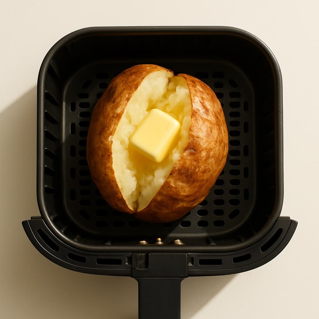 Air Fryer Baked Potato: Crispy Skin, Fluffy Inside, No Hour-Long Wait