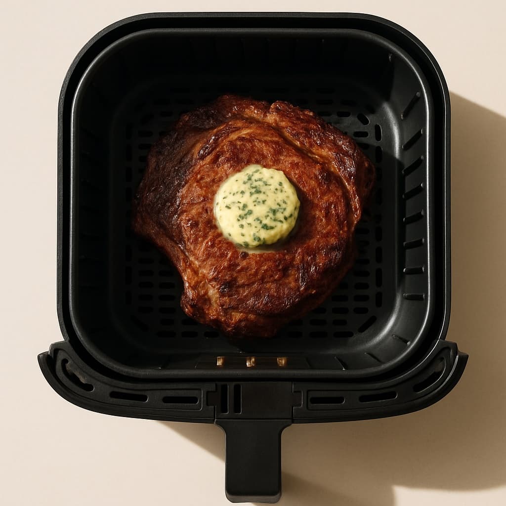 Air Fryer Steak: Juicy Medium-Rare in About 12 Minutes