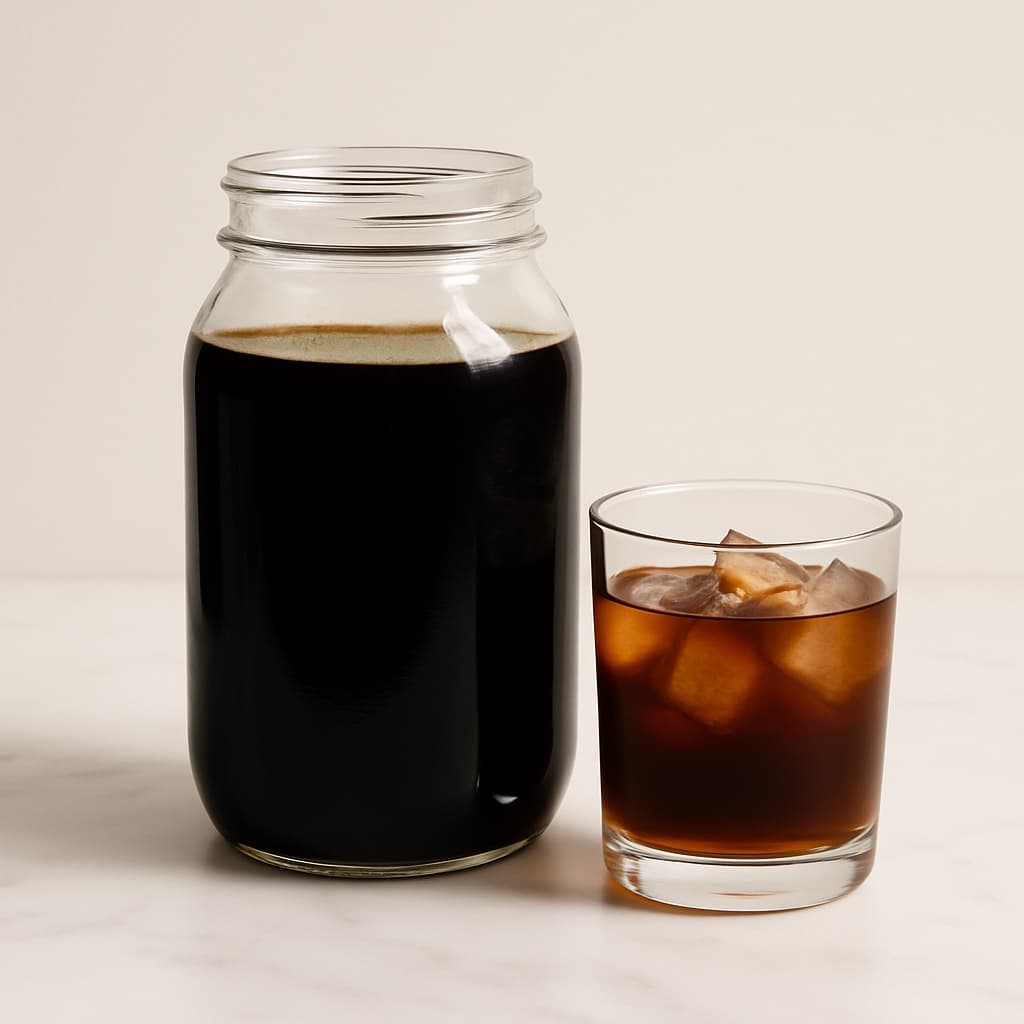Cold Brew Ratio: Concentrate vs. Ready-to-Drink, Gram Charts for Every Jar Size, and Dilution Math