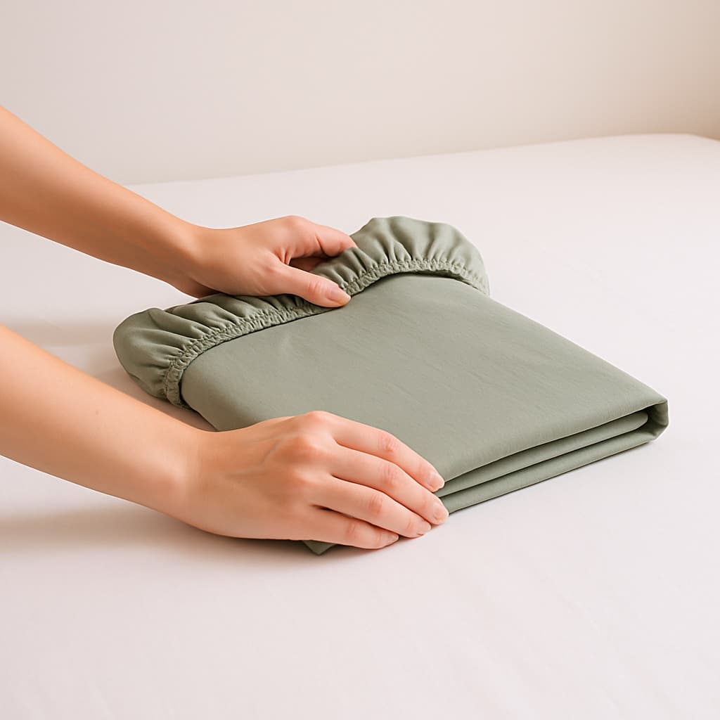 How to Fold a Fitted Sheet: The Corner-Pocket Method, Explained So It Actually Works