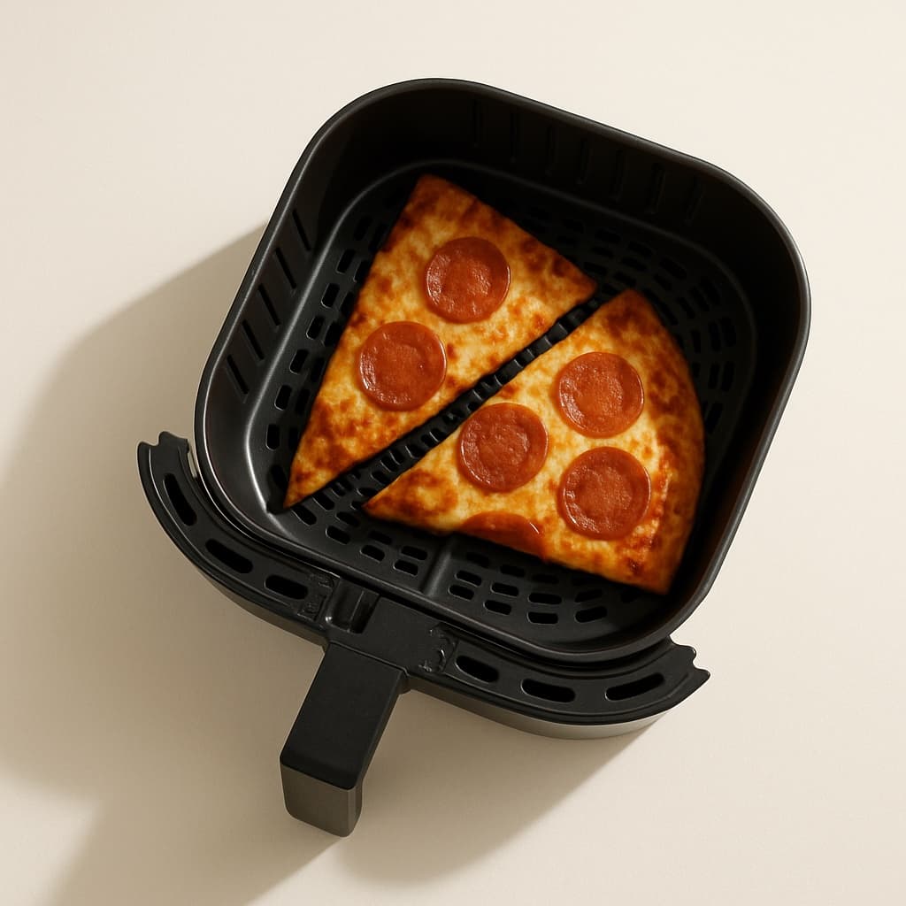 How to Reheat Pizza in an Air Fryer (Crispy Crust in 4 Minutes)