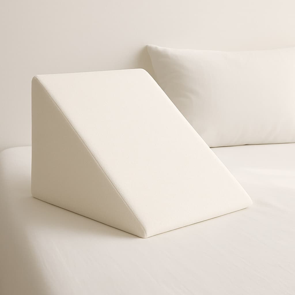Wedge Pillow Guide: What Sleeping on an Incline Actually Helps