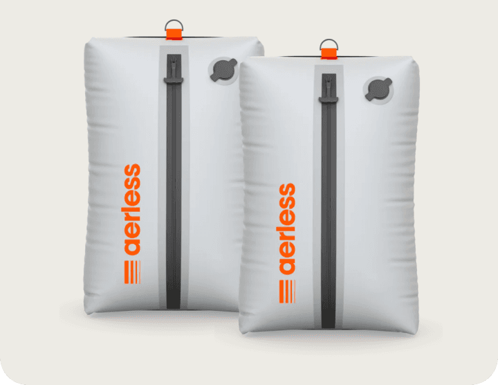 Aerless Compression Packing Bags