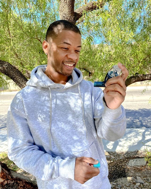 Daniel, back outdoors and breathing easier. Photo: AirPhysio