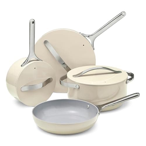 Caraway Ceramic-Coated Nonstick Cookware Set