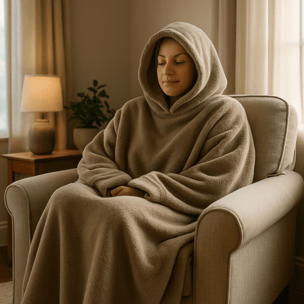 The Chair Blanket Wearable Blanket