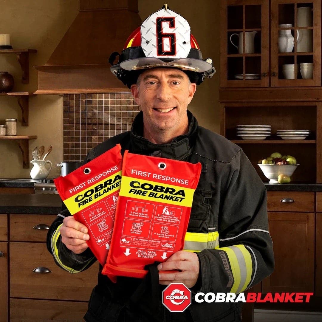 Cobra Fire Blanket Review: The 15-Second Kitchen Fire Fix