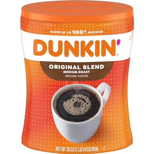 Dunkin' Original Blend Medium Roast Ground Coffee (30 oz)