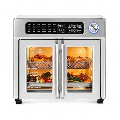 Emeril Lagasse Extra Large French Door Air Fryer Toaster Oven