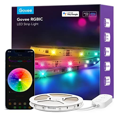 Govee Smart Wi-Fi RGBIC LED Strip Lights