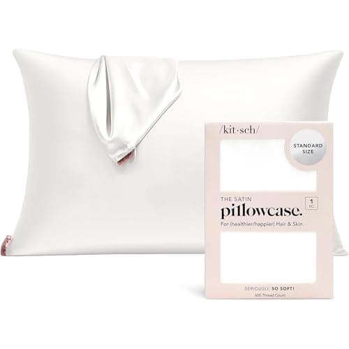 Kitsch Satin Pillowcase Review: Is the Viral Hair-Saving Pillowcase Worth It?