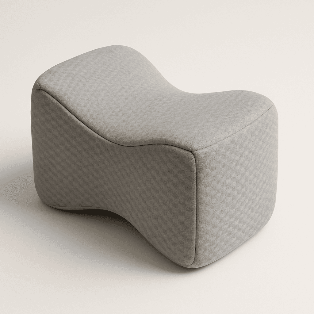 KneNest Memory-Foam Knee Pillow