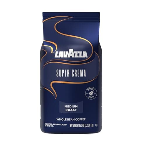 Lavazza Super Crema Whole Bean Espresso Coffee