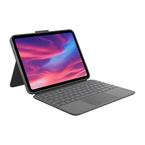Logitech Combo Touch Detachable iPad Keyboard Case with Trackpad