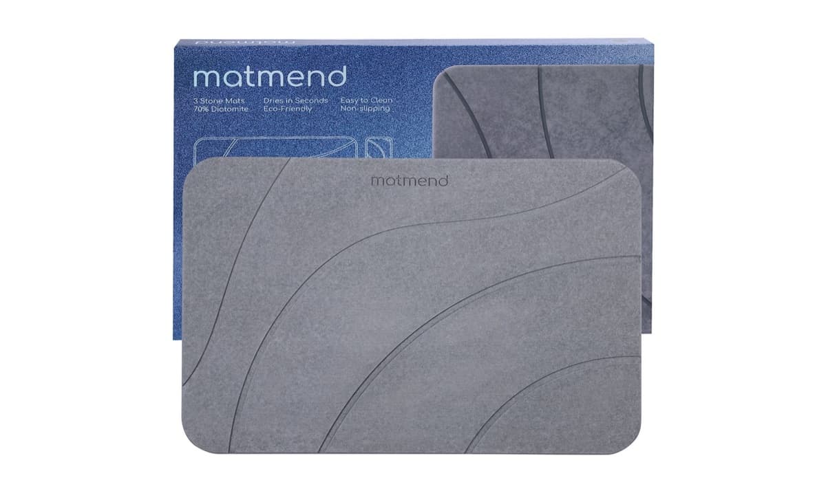 Mat Mend Review: The Stone Bath Mat That Dries in Seconds