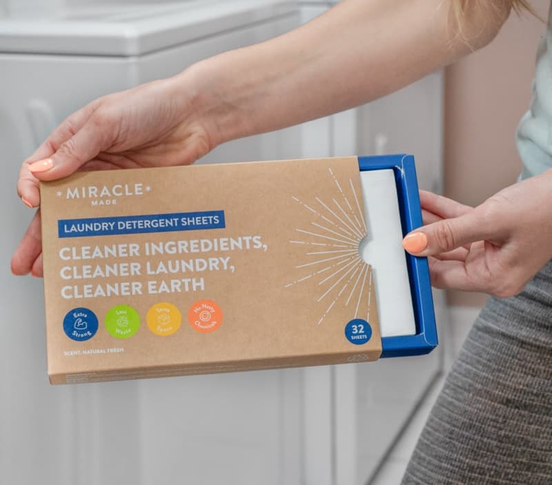 Miracle Laundry Detergent Sheets