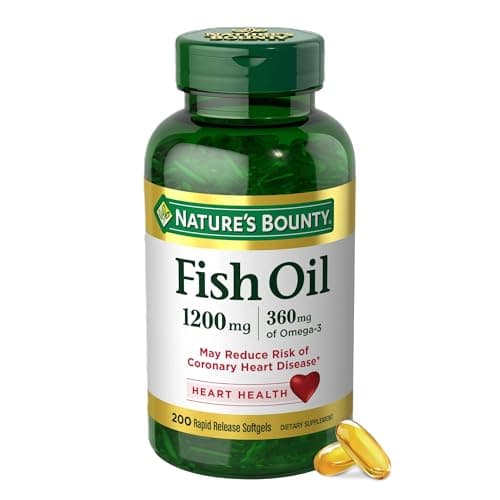 Nature's Bounty Fish Oil Omega 3 1200 mg