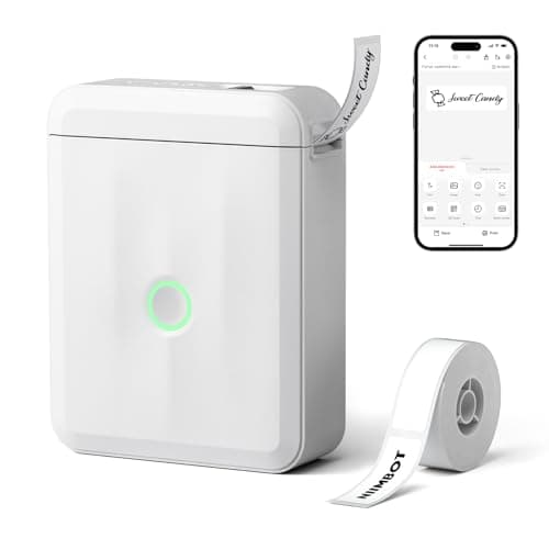 NIIMBOT D110 Portable Bluetooth Thermal Label Maker