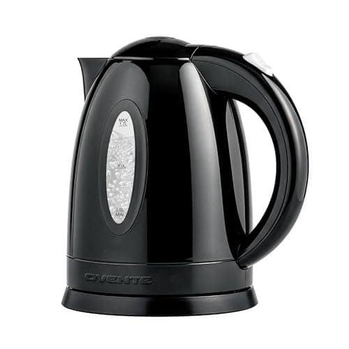 OVENTE 1.7L Electric Kettle KP72B (Black, 1100W)