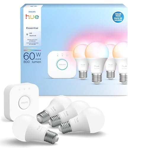 Philips Hue Starter Kit (Bridge + Color Bulbs)