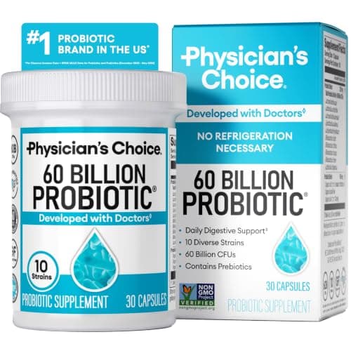 Physician's Choice 60 Billion CFU Probiotic with Prebiotics