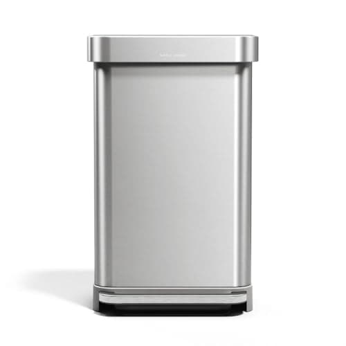 Simplehuman Rectangular Sensor Kitchen Trash Can
