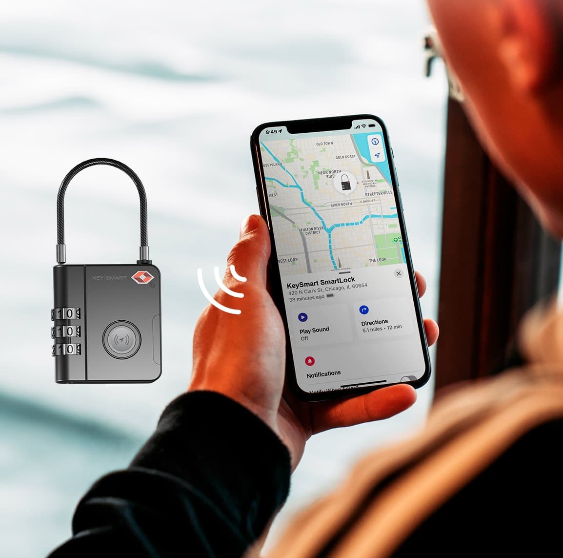 KeySmart SmartLock TSA Travel Lock