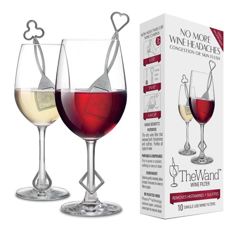 The Wand Review: Filter Out Wine Headaches, Glass by Glass