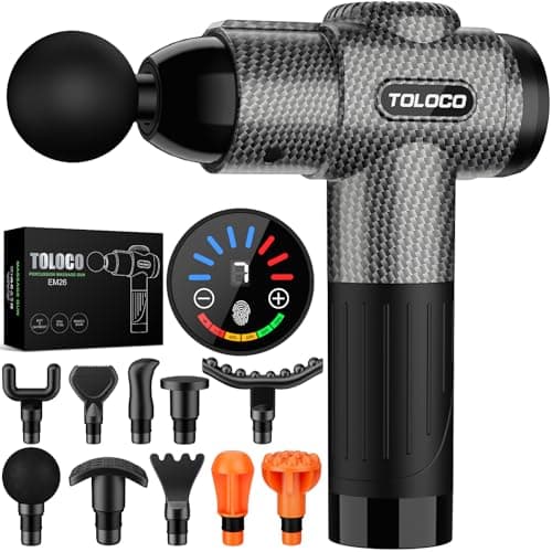 TOLOCO Massage Gun Deep Tissue Percussion Massager